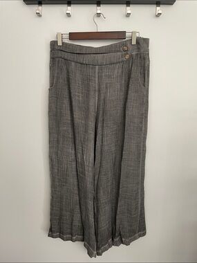 Papa Vancouver Size Large Linen/Cotton Crop Pants